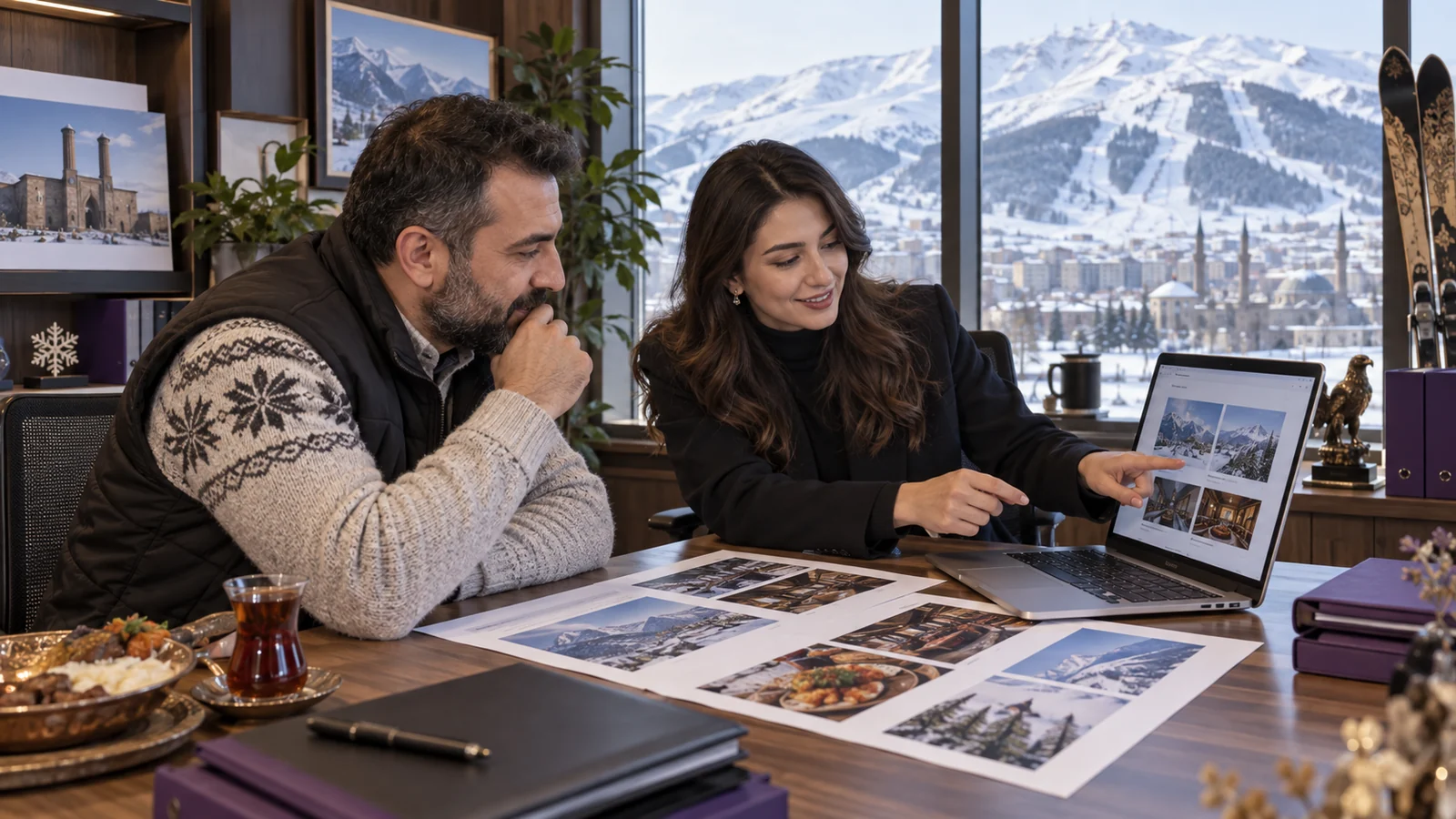 Erzurum web tasarım firmalarını ve proje koşullarını değerlendiren işletme sahibi